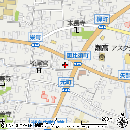 福岡県みやま市瀬高町下庄1594周辺の地図