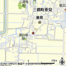 福岡県柳川市三橋町垂見994周辺の地図