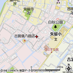 福岡県柳川市矢留本町81周辺の地図