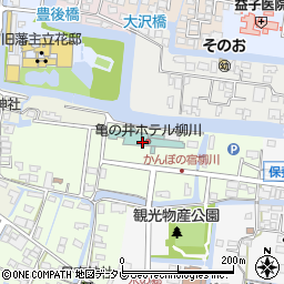 福岡県柳川市弥四郎町10周辺の地図
