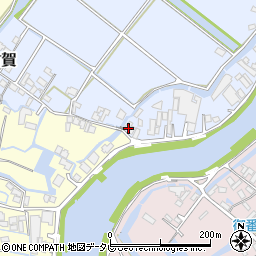 福岡県柳川市古賀323-1周辺の地図