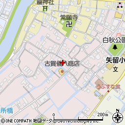 福岡県柳川市矢留本町128周辺の地図