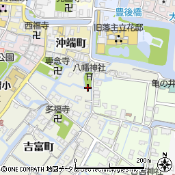 福岡県柳川市吉富町31-2周辺の地図