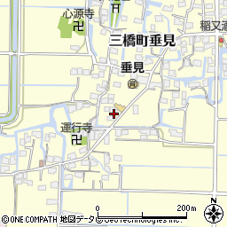 福岡県柳川市三橋町垂見1039周辺の地図