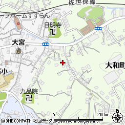長崎県佐世保市大和町207周辺の地図
