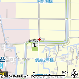 福岡県柳川市三橋町垂見1189周辺の地図