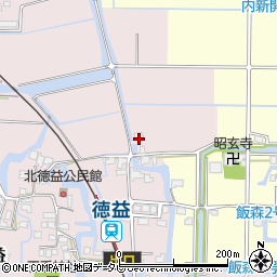 福岡県柳川市大和町徳益290周辺の地図