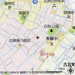 福岡県柳川市矢留本町71-1周辺の地図