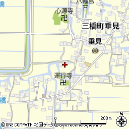 福岡県柳川市三橋町垂見1065周辺の地図