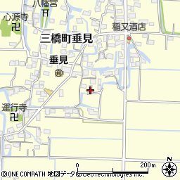 福岡県柳川市三橋町垂見956周辺の地図