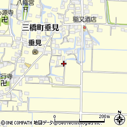 福岡県柳川市三橋町垂見948周辺の地図
