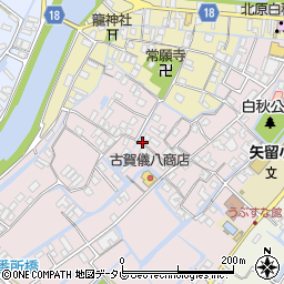 福岡県柳川市矢留本町120周辺の地図