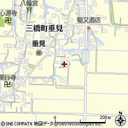 福岡県柳川市三橋町垂見951周辺の地図