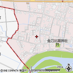 福岡県みやま市瀬高町上庄580-7周辺の地図