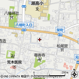福岡県みやま市瀬高町下庄1422周辺の地図