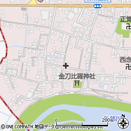 福岡県みやま市瀬高町上庄603周辺の地図