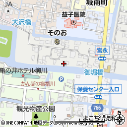 福岡県柳川市宮永町38周辺の地図
