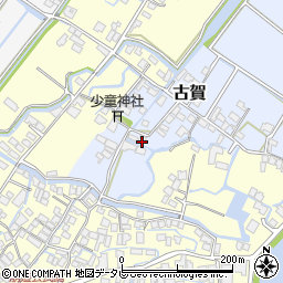 福岡県柳川市古賀400周辺の地図