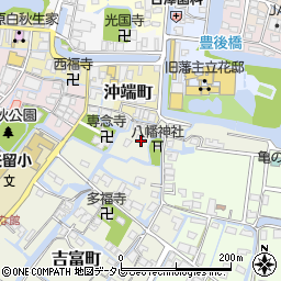 福岡県柳川市吉富町12周辺の地図