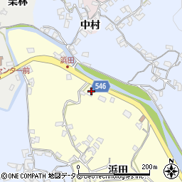 大分県臼杵市田井928-1周辺の地図