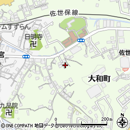 長崎県佐世保市大和町288周辺の地図
