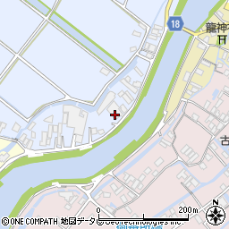 福岡県柳川市古賀311周辺の地図