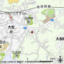 長崎県佐世保市大和町203周辺の地図