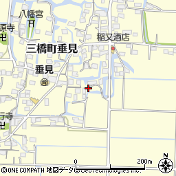 福岡県柳川市三橋町垂見945周辺の地図