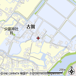 福岡県柳川市古賀398周辺の地図