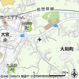 長崎県佐世保市大和町304周辺の地図
