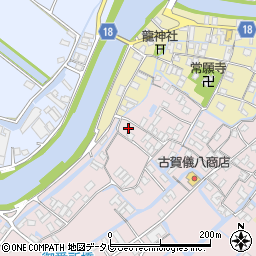 福岡県柳川市矢留本町361周辺の地図