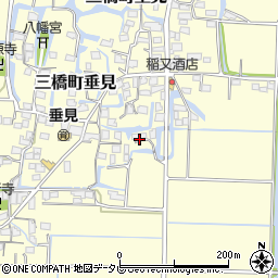 福岡県柳川市三橋町垂見940周辺の地図