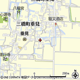 福岡県柳川市三橋町垂見954周辺の地図