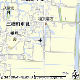 福岡県柳川市三橋町垂見935周辺の地図