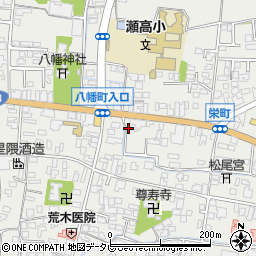 福岡県みやま市瀬高町下庄1384周辺の地図