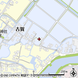 福岡県柳川市古賀337周辺の地図