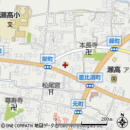 福岡県みやま市瀬高町下庄1596周辺の地図