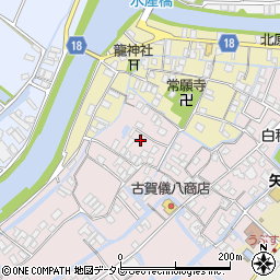 福岡県柳川市矢留本町339-7周辺の地図
