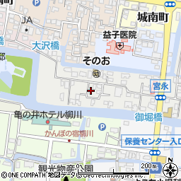 福岡県柳川市宮永町38-7周辺の地図