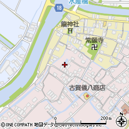 福岡県柳川市矢留本町345-1周辺の地図