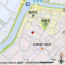 福岡県柳川市矢留本町338周辺の地図