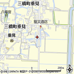 福岡県柳川市三橋町垂見930周辺の地図