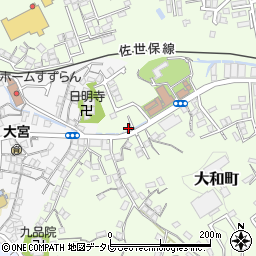 長崎県佐世保市大和町905周辺の地図