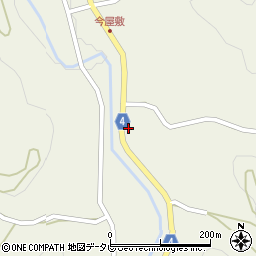 福岡県八女市立花町白木1077-1周辺の地図