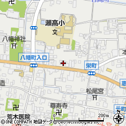 福岡県みやま市瀬高町下庄1437周辺の地図