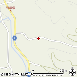 福岡県八女市立花町白木1110周辺の地図