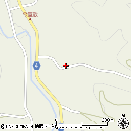 福岡県八女市立花町白木1095周辺の地図