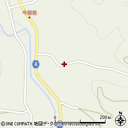 福岡県八女市立花町白木1095周辺の地図