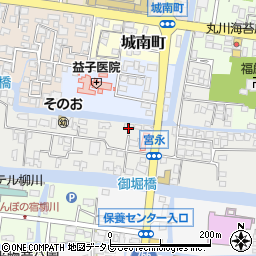 福岡県柳川市宮永町31周辺の地図