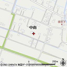 佐賀県杵島郡白石町中南1502-1周辺の地図